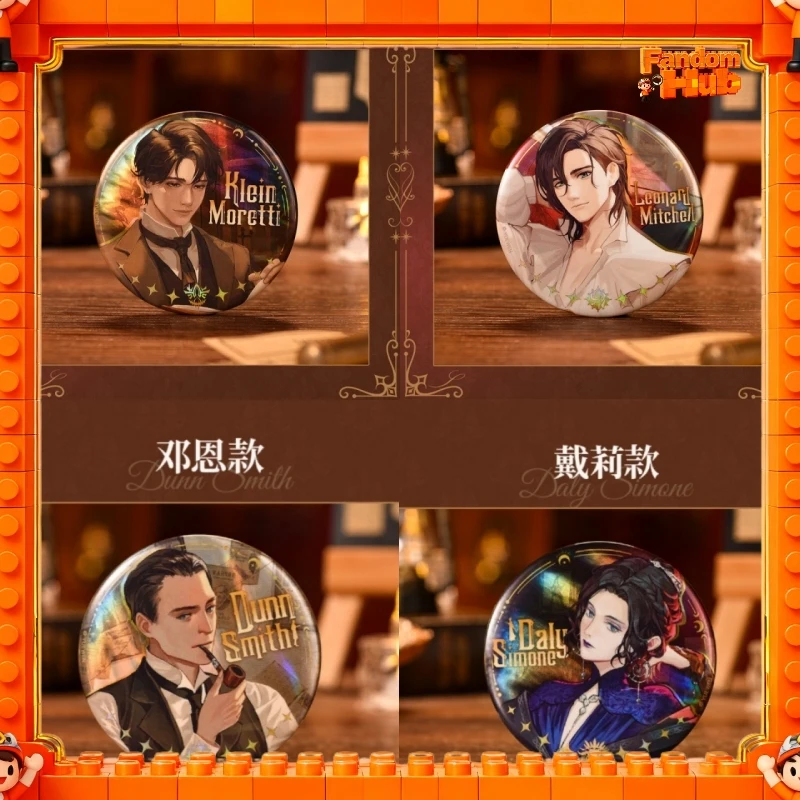 

Genuine Lord Of Mysteries Nighthawks' Other Side Enamel Badge Pins Blind Box Klein Moretti Dunn Smith Leonard Daly Toy Fans Gift