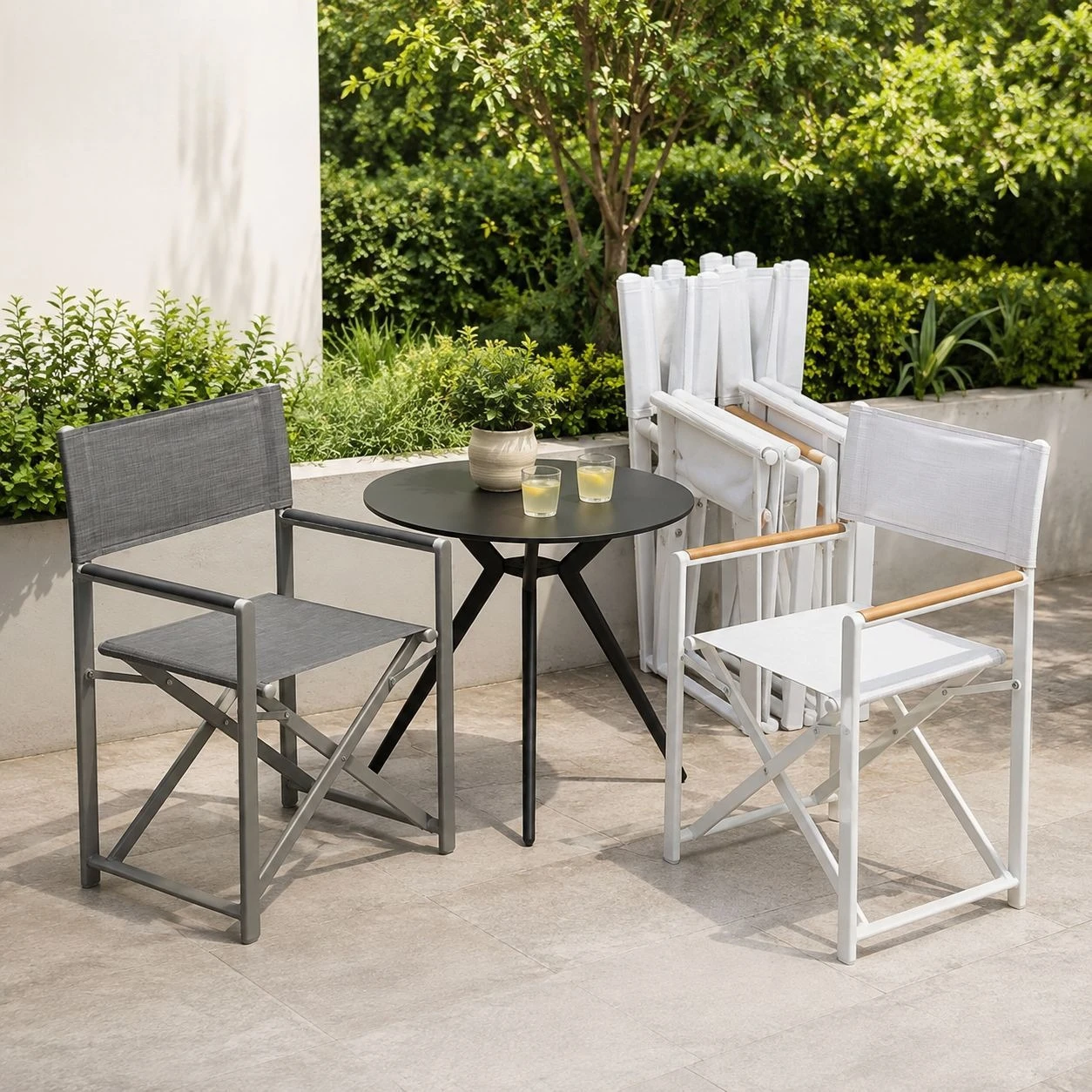 Outdoor camping, aluminum alloy folding chair, leisure and portable, open-air hotel garden balcony chair
