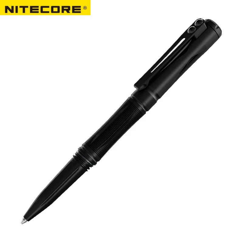 Imagem -02 - Nitecore Ntp21 Escrita Caneta Liga de Alumínio Multifuncional Auto-defesa Edc Tactical Pen para Emergência Glass Break Sobreviver