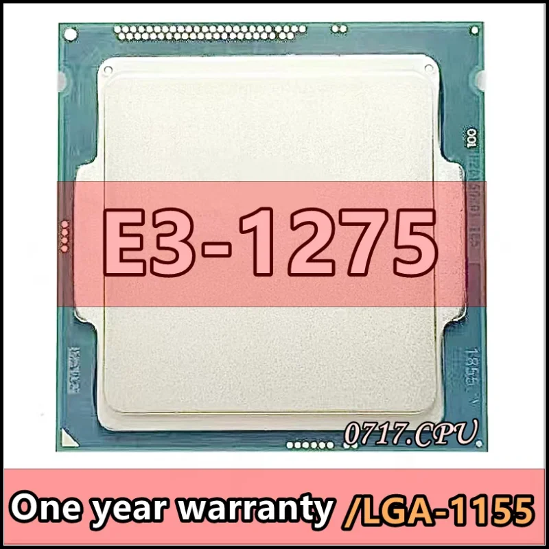 E3-1275 E3 1275 SR00P 3.4 جيجا هرتز رباعي النواة معالج وحدة المعالجة المركزية 6M 95W LGA 1155