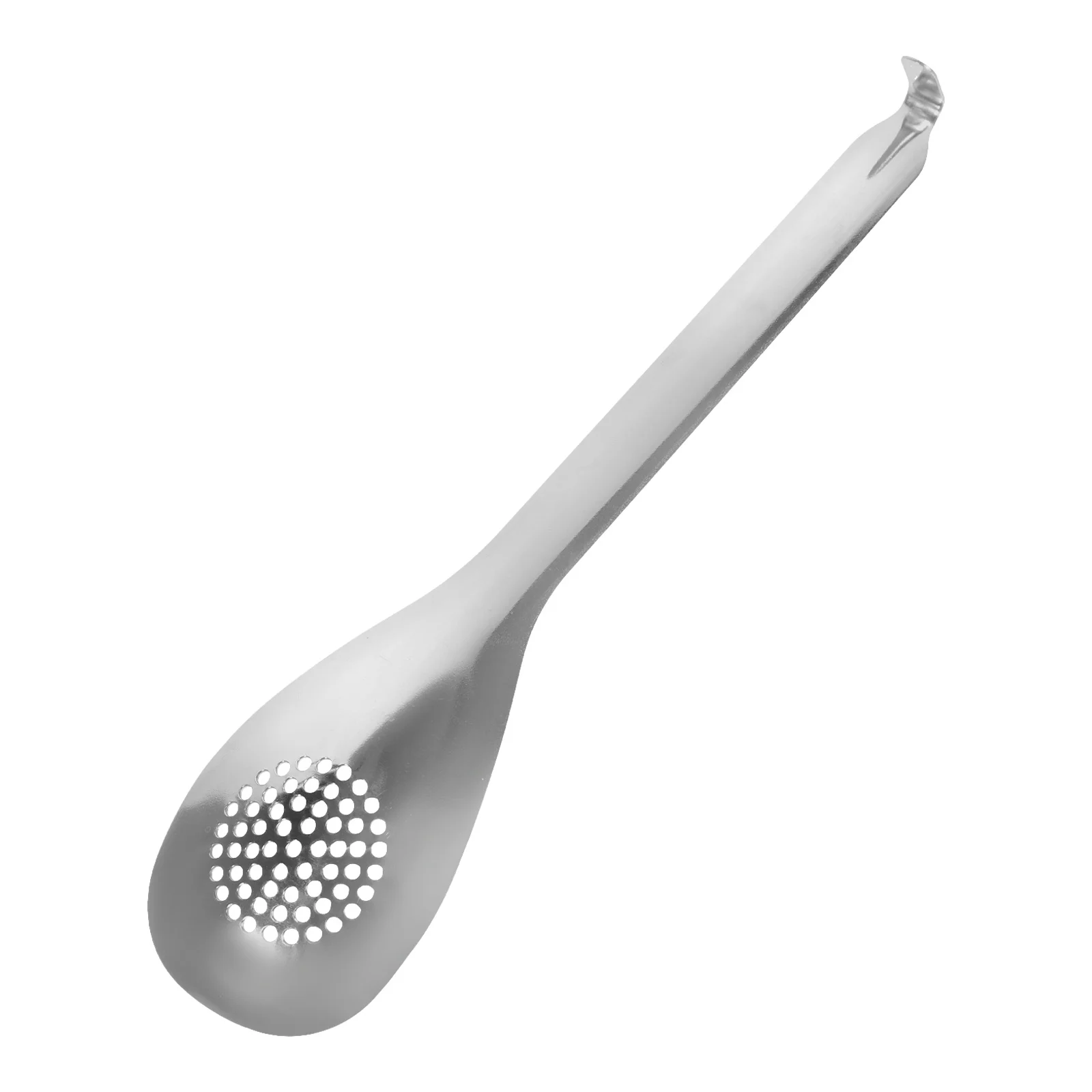 

Small Stainless Steel Slotted Spoon Professional Perforated Cooking Spoon for Kitchen Home Restaurant Use Reusable Serving