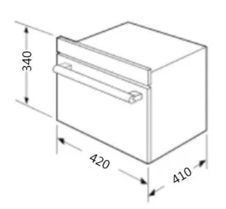 20L Versatile Freestanding Electric Oven for Home & Hotel Use Featuring Steam & Convection Grilling Functions