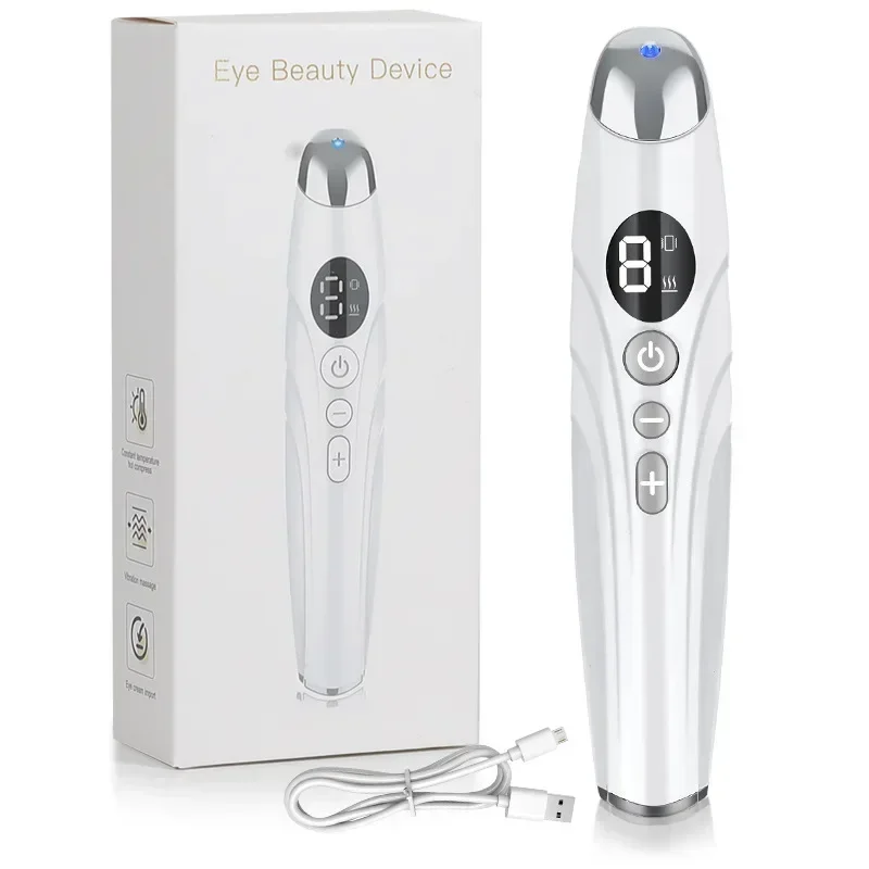 Lip beauty instrument Color light heating High frequency vibration Massage pen Lift and tighten to reduce wrinkles