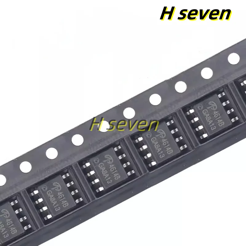 10pcs/lot AO4614B AO4614 4614B SOP-8 MOS FET N + P Channel 40V