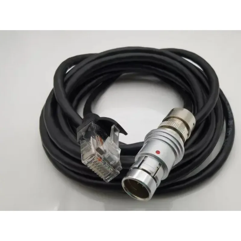 1031 12-Pin Plug Cable Crystal Head Network Port 1.5m Ethernet Cable