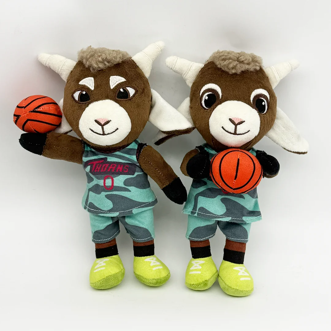 

Новая плюшевая игрушка-козел TreasuringU, 24 см, милая мультяшная аниме-фигурка животного, мягкая кукла, подарок на день рождения