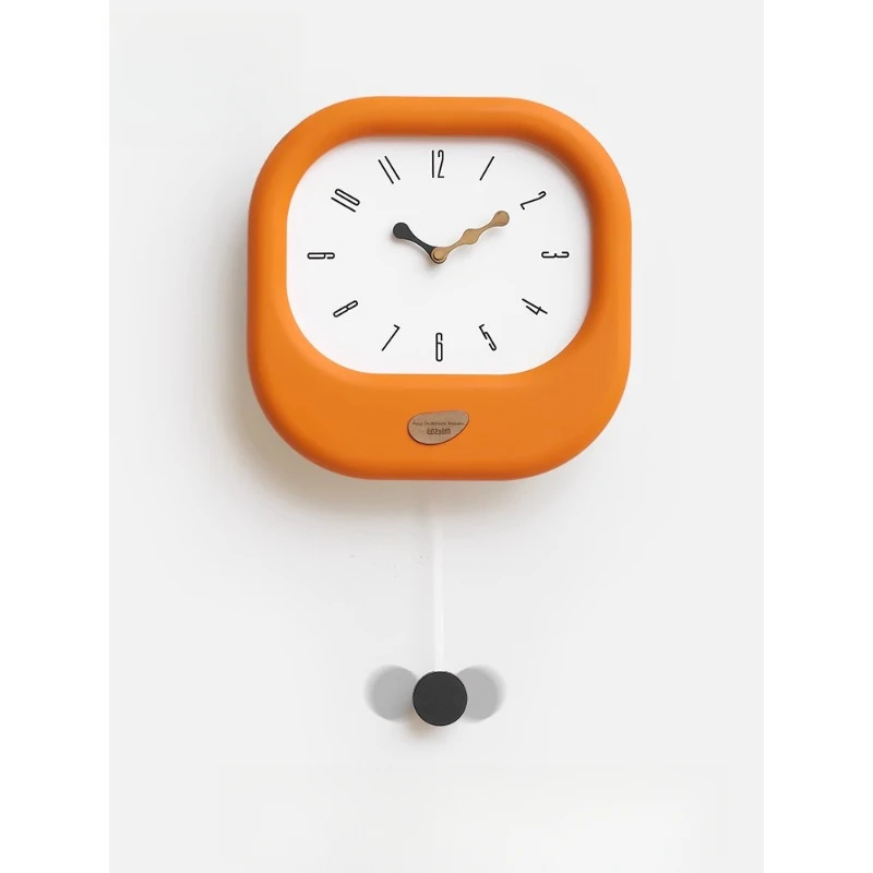 

No punching Internet celebrity living room modern simple wall clock home creative fashion 2023 new clock