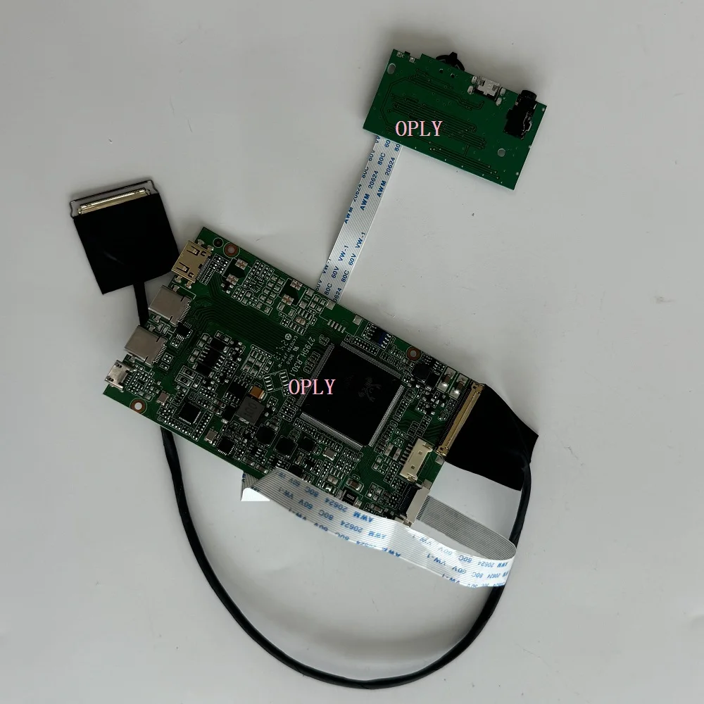 4K controller board MINI HDMI-compatible type-C kit for NV125QUM LQ125D1JW33 3840X2160 12.5