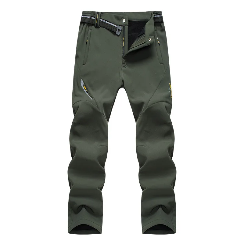 

Winter outdoor men's and women's warm, waterproof and thickened pants