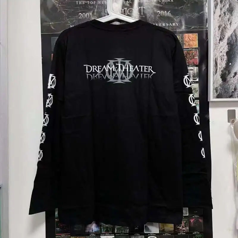 

Retro American Gothic T-Shirt Y2K Hip Hop Graphic Print Oversized Cotton Long Sleeve Streetwear for Men And Women