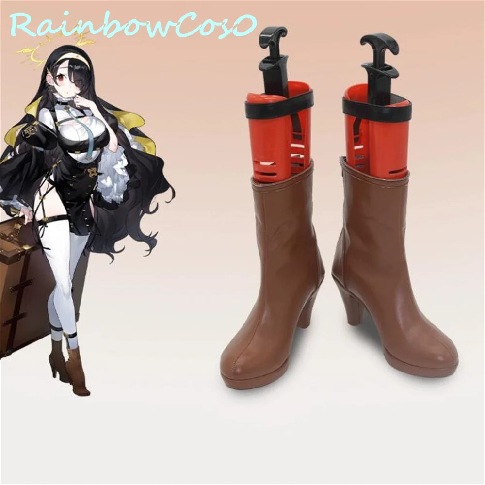 Wakaba Hinata Blue Archive Cosplay Shoes Boots Game Anime Halloween Christmas RainbowCos0 W3438