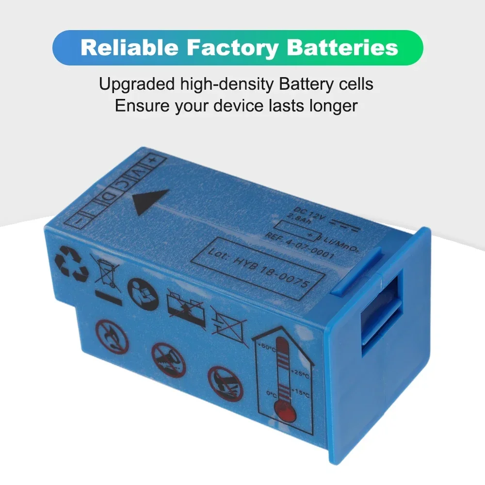 4-07-0001 HYB 18-0075 Defibrillator Battery for Schiller FRED easy/ FRED easy Life AED 12V
