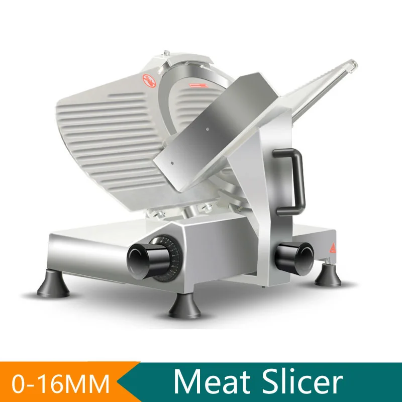 Professional 110V 220V Meat Slicer Machine Frozen Meat Slicer Machine Semi-Automatic Cut Mutton Roll Slicer Meat Cutting Machine