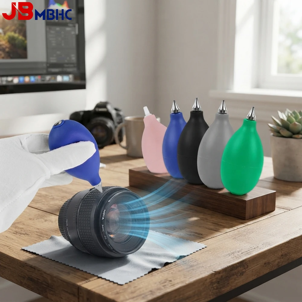 Dust Air Blower for DSLR, Mirrorless Lens, Sensor Cleaning, Rubber Squeeze Bulb Dust Pump for Cleaning Hearing Aids, Keyboards