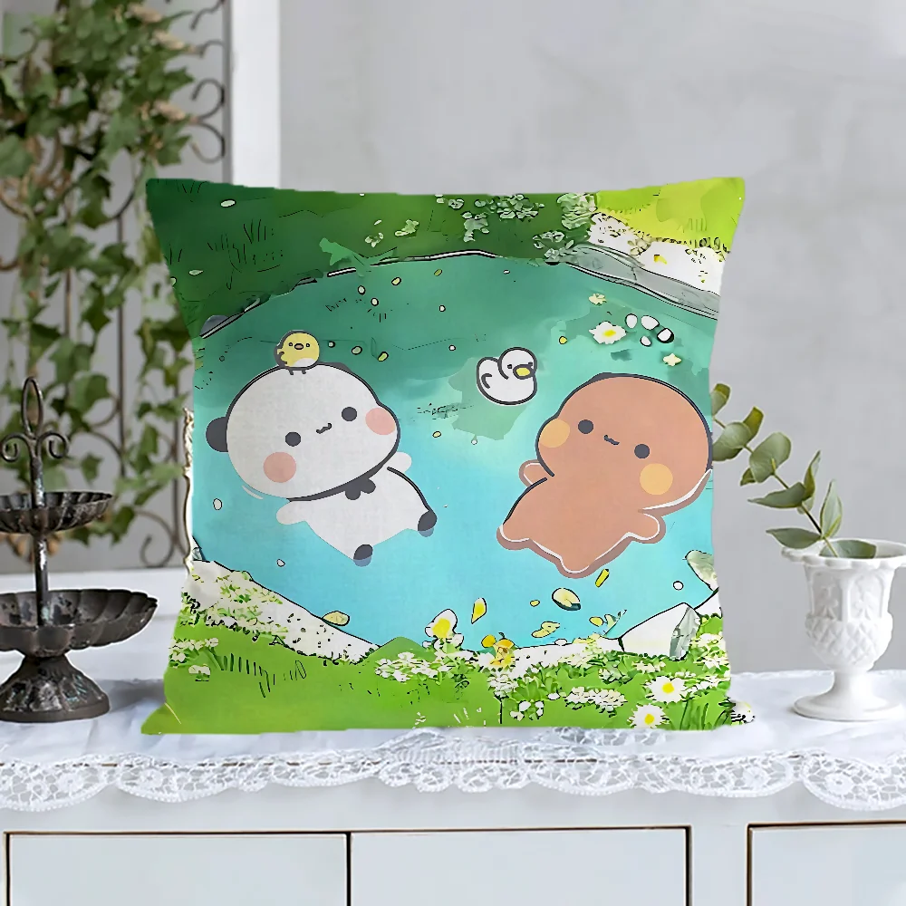 

BUBU DUDU Luxury Living Room Decoration Kawaii Cartoon Cushion Cover Personalized Gifts Pillows for Sofa Decorative Pillowcase