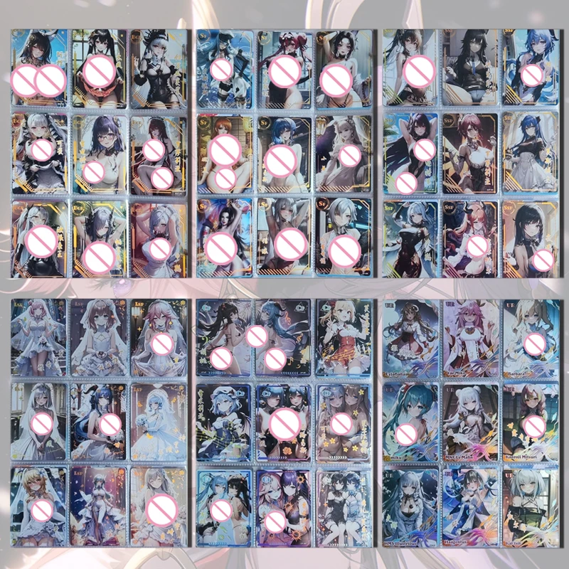 

Goddess Story Pink Delicacy LSP SSP BGR CP карта Yae Miko Ganyu Kochou Shinobu Shenhe boy Коллекция игрушек на день рождения, рождественские подарки