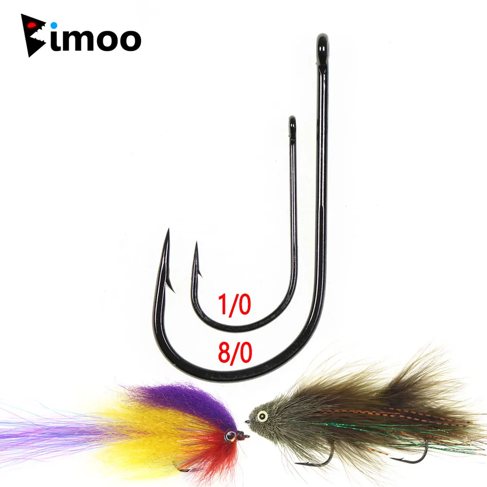 20 piezas anzuelo de pesca Aberdeen de vástago corto de espacio ancho 1/0 ~ 8/0, anzuelo de pesca de agua dulce y salada de alta resistencia, aparejo Sabiki Streamer Fly