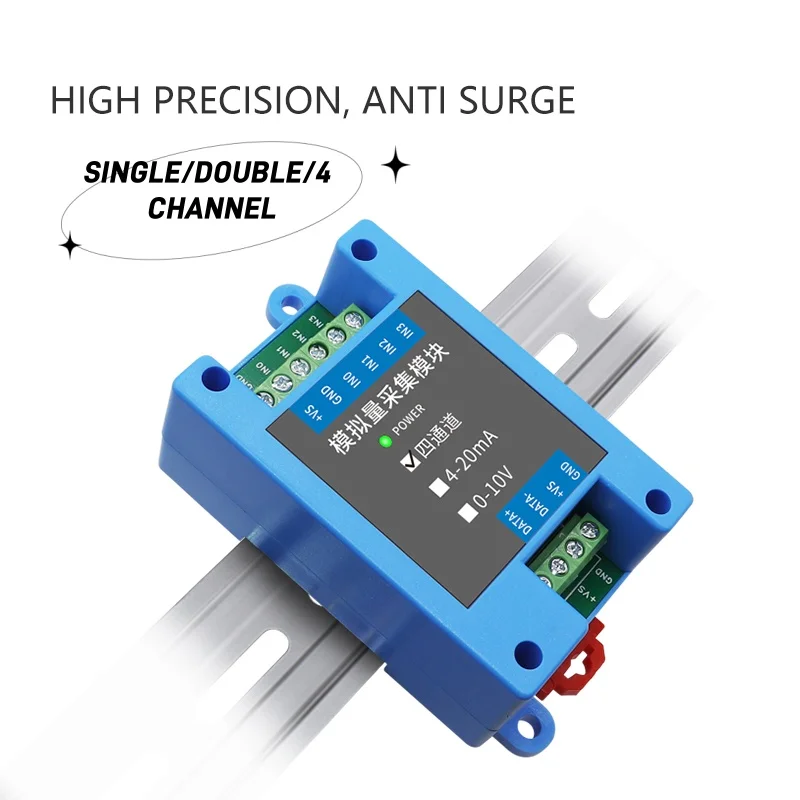 Компактный модуль сбора аналоговых сигналов — поддерживает Modbus TCP/IP, идеально подходит для компактной промышленной автоматизации окружающей среды Компактный модуль сбора аналоговых сигналов — поддерживает Modbus TCP/IP, идеально подходит для компактной промышленной автоматизации окружающей среды