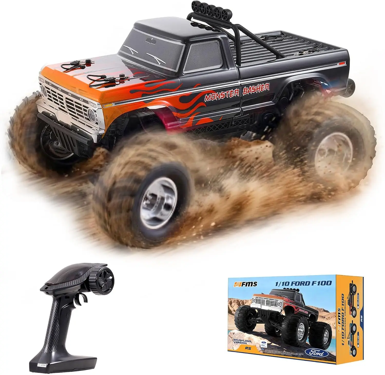 Coche Teledirigido Ford F-100 - Rc Hobby Grade Monster Truck reseña y precio