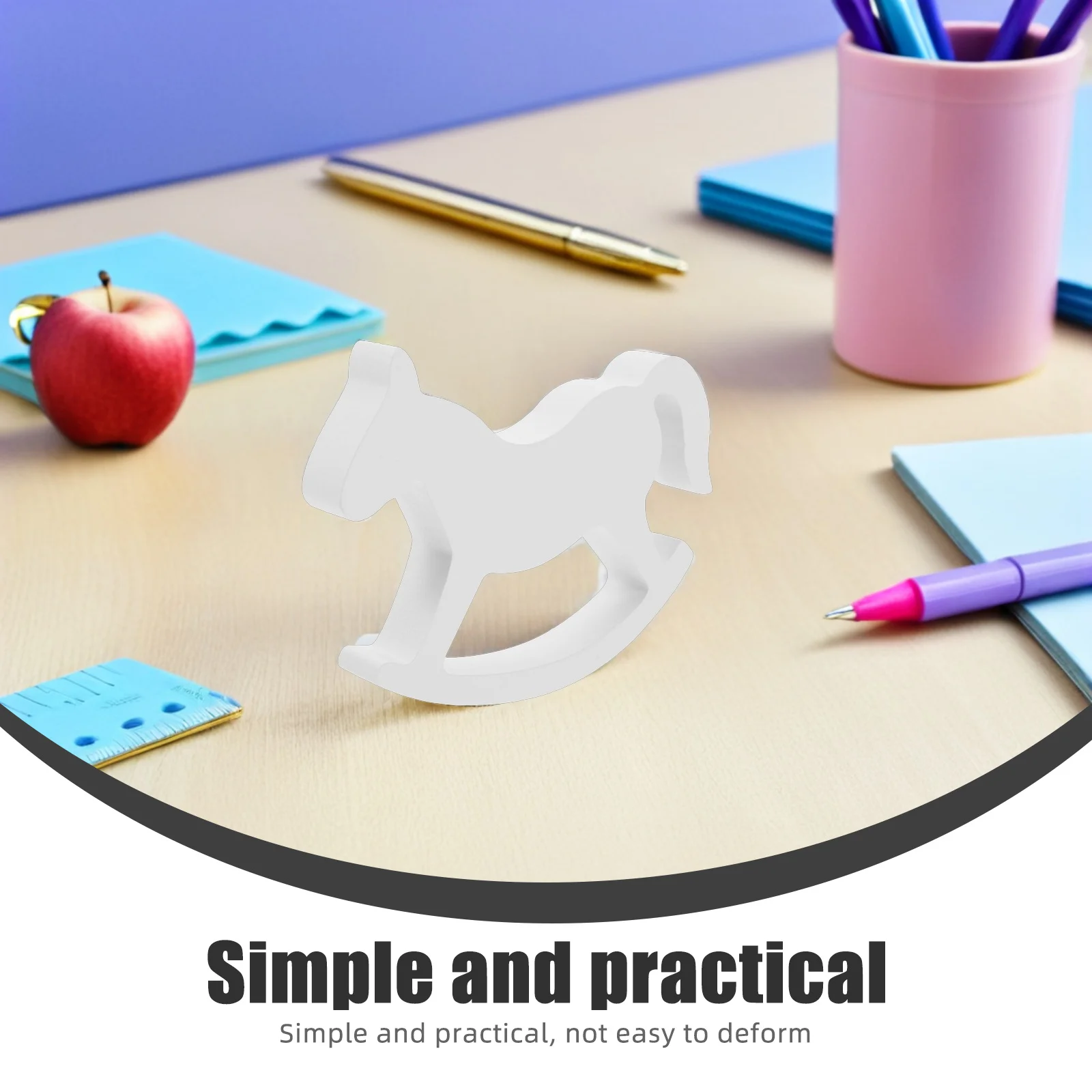 

10pcs Wedding Decor : Wooden Rocking Mini Tabletop Centerpiece Decoration For Shower Party Favors Wooden Horse Table