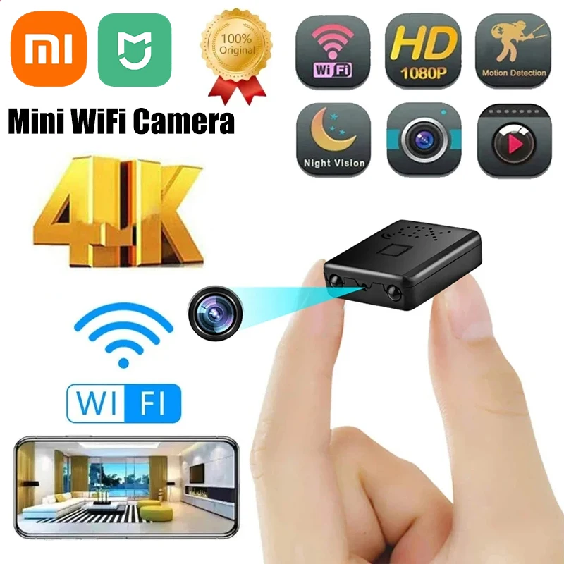 Xiaomi Mini Camera XD Pro Full HD 4K WiFi 5G Night Vision Remote Security Monitoring Home Protection Waterproof Video Recorder