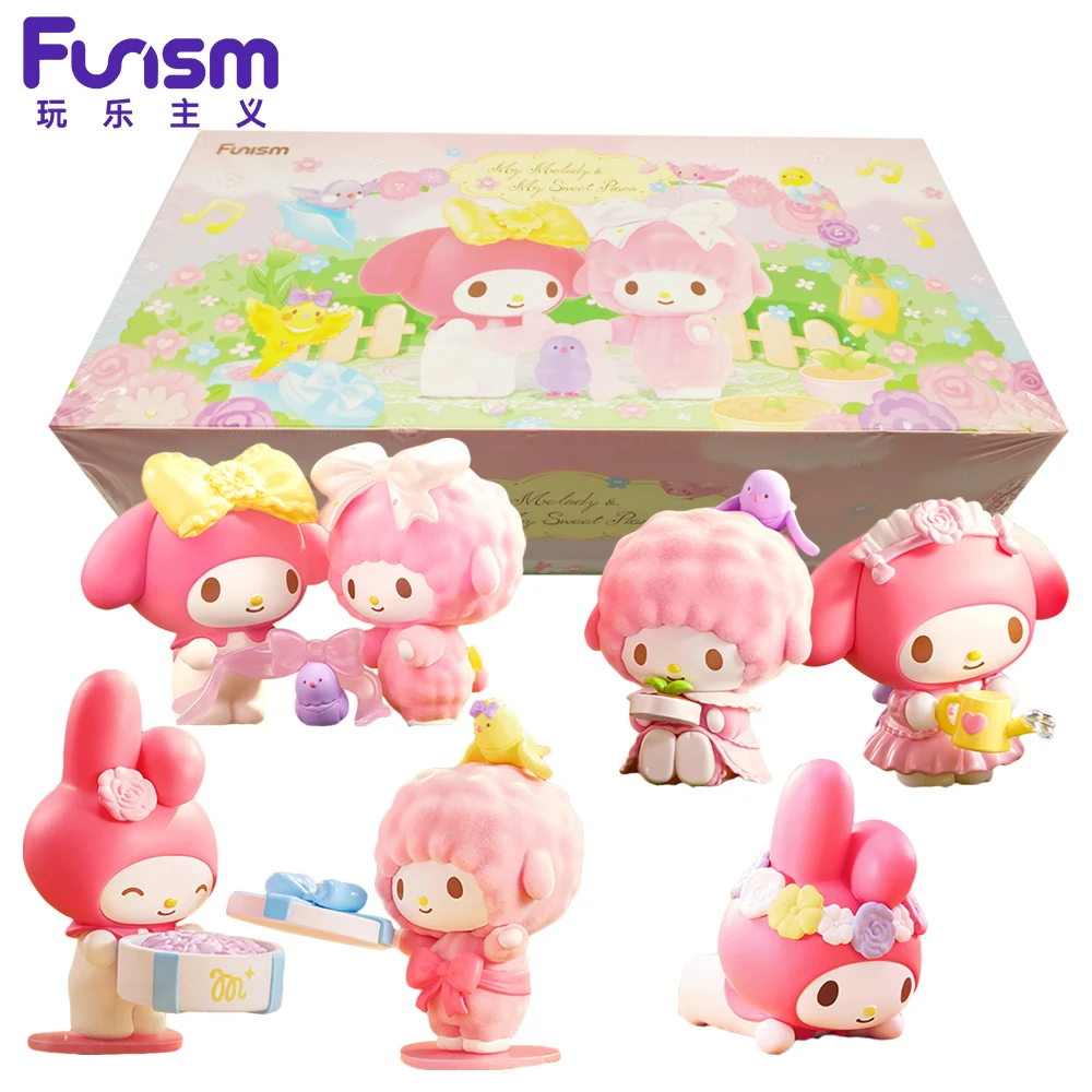 

Genuine New FUNISM My Melody & My Sweet Piano Blind Box Little Bird Adventure Series Trendy Collectible Toys Cute Gifts in Stock