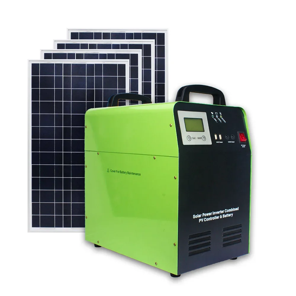 1500w 1.5kw 24v portable solar power off grid system