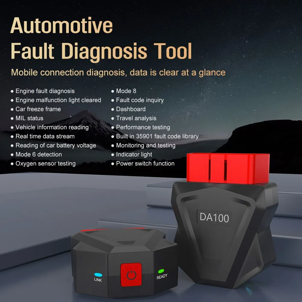 

OBD2 ELM327 V2.2 diagnostic tool PIC18F25K80 Bluetooth 4.0 scan tool Battery Test For iOS/Android