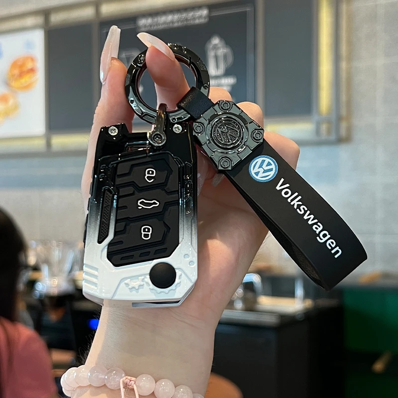 

For VW Polo Skoda Octavia A7 Kodiaq Seat Ateca Leon Golf 7 MK7 VII Tiguan Soft TPU Car Key Cover Case Shell Fob Holder Protector