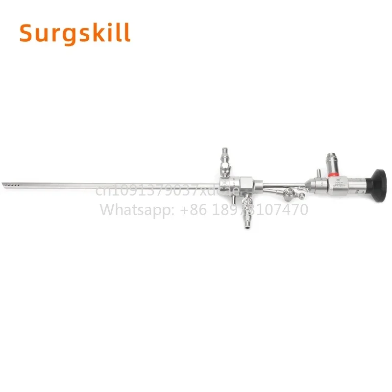 2026 NEW Gynecology Rigid Hysteroscope Set 30 Degree 3*302mm And Sheath With Channel And Working Element