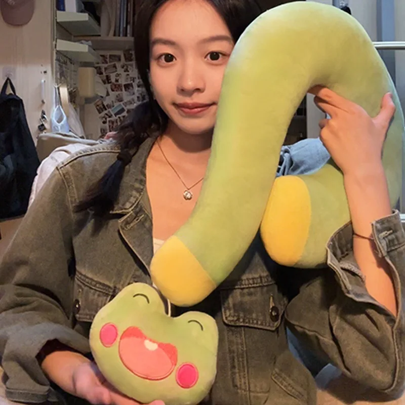 Question Mark Pillow Sleeping Pillow Office Nap Pillow Sausage Dog Kapibala Shaped Design Soft Skin Friendly Comfortable Cute