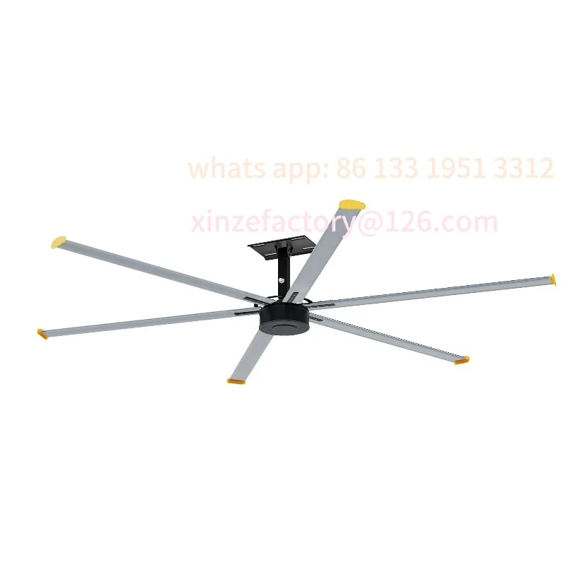 

Permanent magnet large ceiling fan Industrial large fan Factory workshop Warehouse logistics 7.3 meters Industrial fan