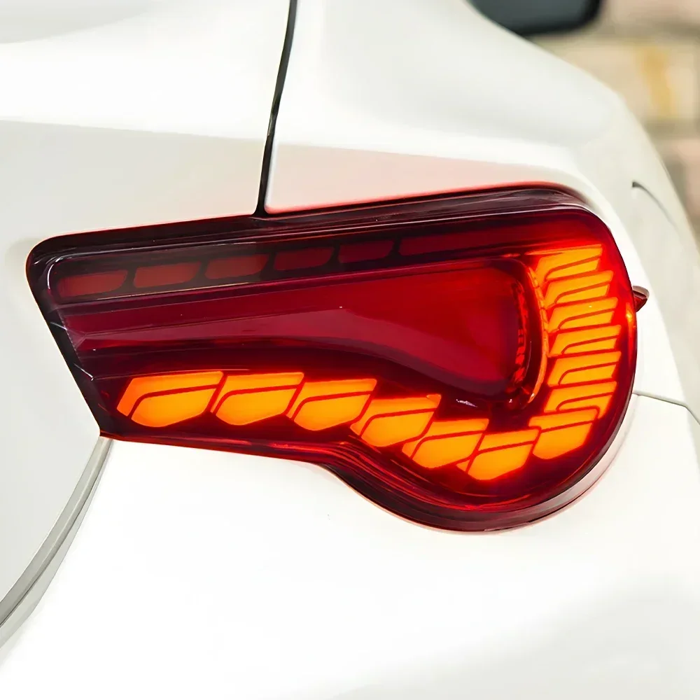 

Для Toyota Gt86 Subaru Brz 2012-2020 автоматические задние задние фонари обновление в масштабе дракона аксессуары светодиодные автомобильные задние фонари в сборе