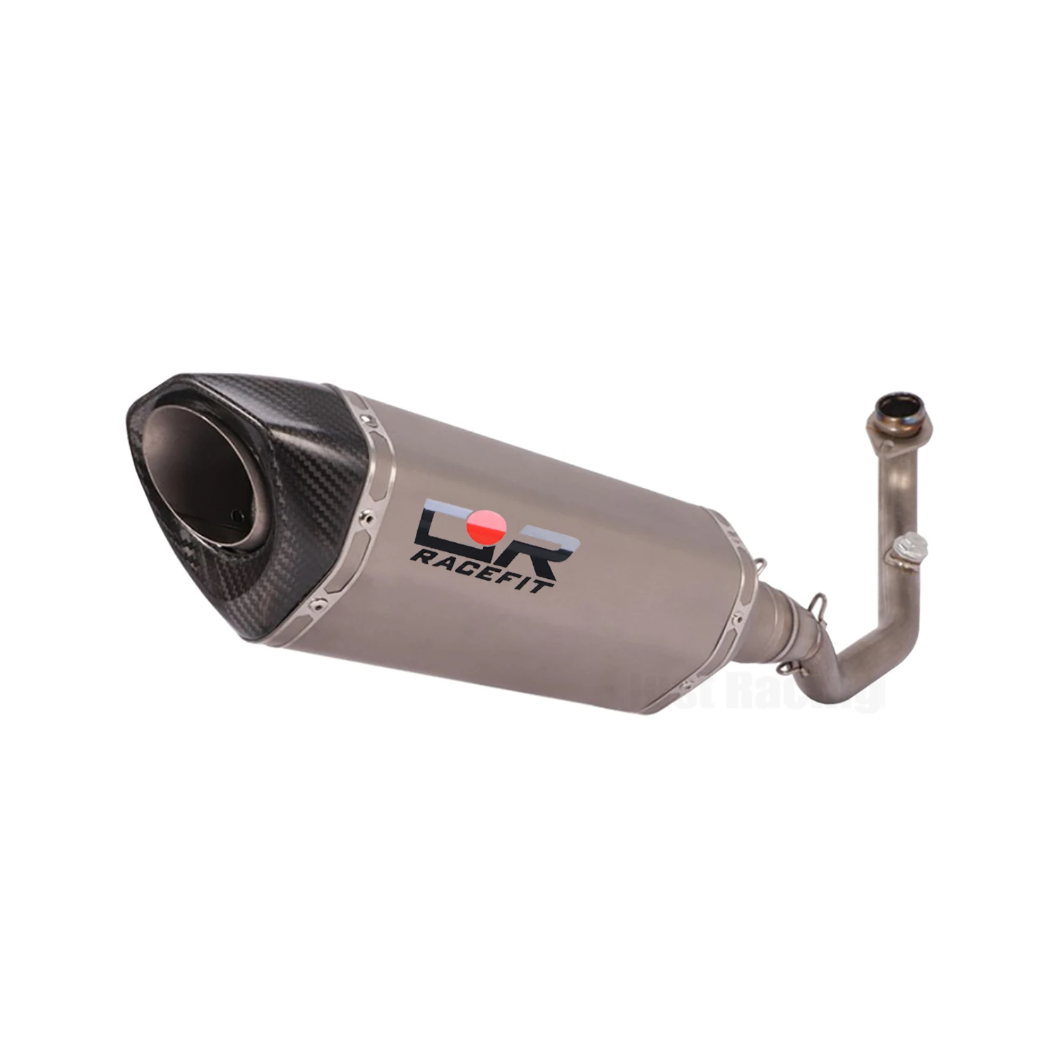 For Aprilia SR MAX250 SR MAX300 srmax 250 srmax300 Motorcycle Exhaust Systerm Mid Link Connect Carbon Muffler Pipe
