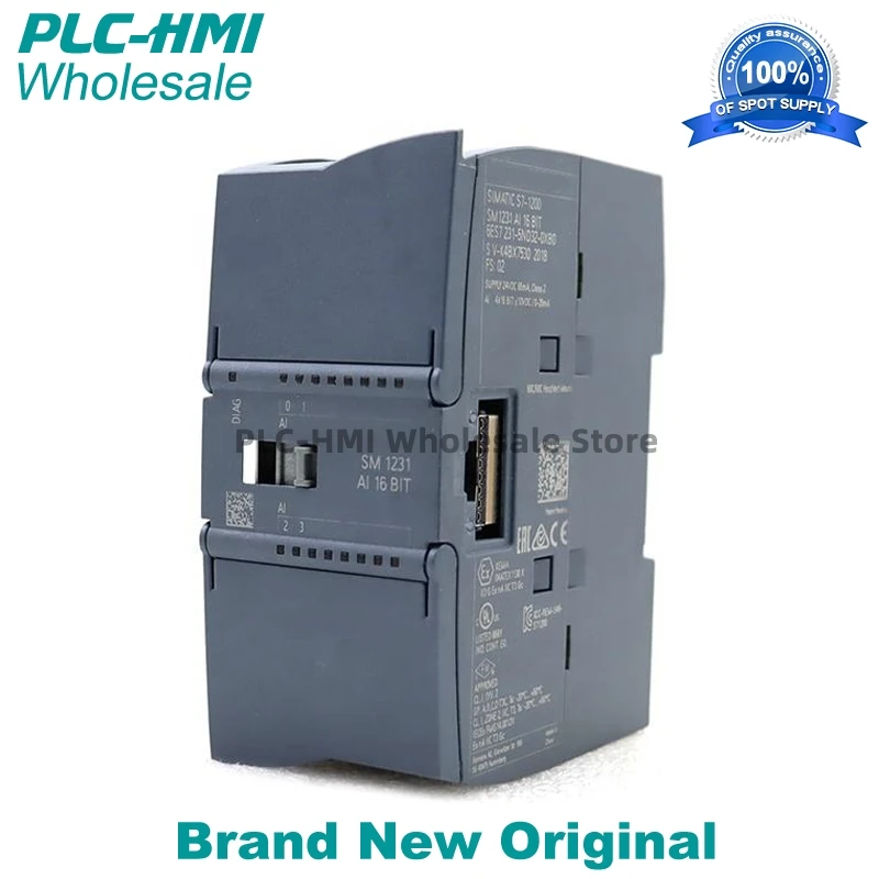 6ES7231-5ND32-0XB0 6ES72315ND320XB0 SIMATIC S7-1200, Entrada analógica, SM 1231, 4 AI, +/-10 V, +/-5 V Original Nuevo