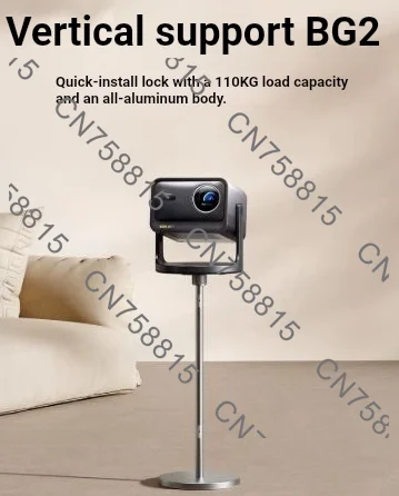 for Hisense C3/C2 Series/M2Pro 1/4 Nut Height Adjustable A1，BG2 360 ° Upright Floor Stand Projector Universal