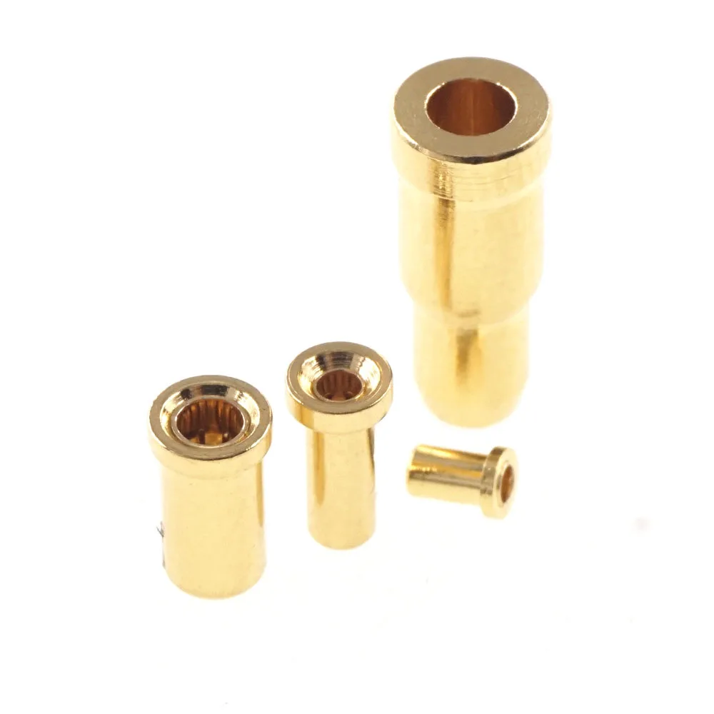 50/200/1000 Pcs PIN Receptacle Contact Clip Loaded To Mate Plug Diameter 0.5 0.8 1.0 1.5 2.0 MM Gold Plated Board