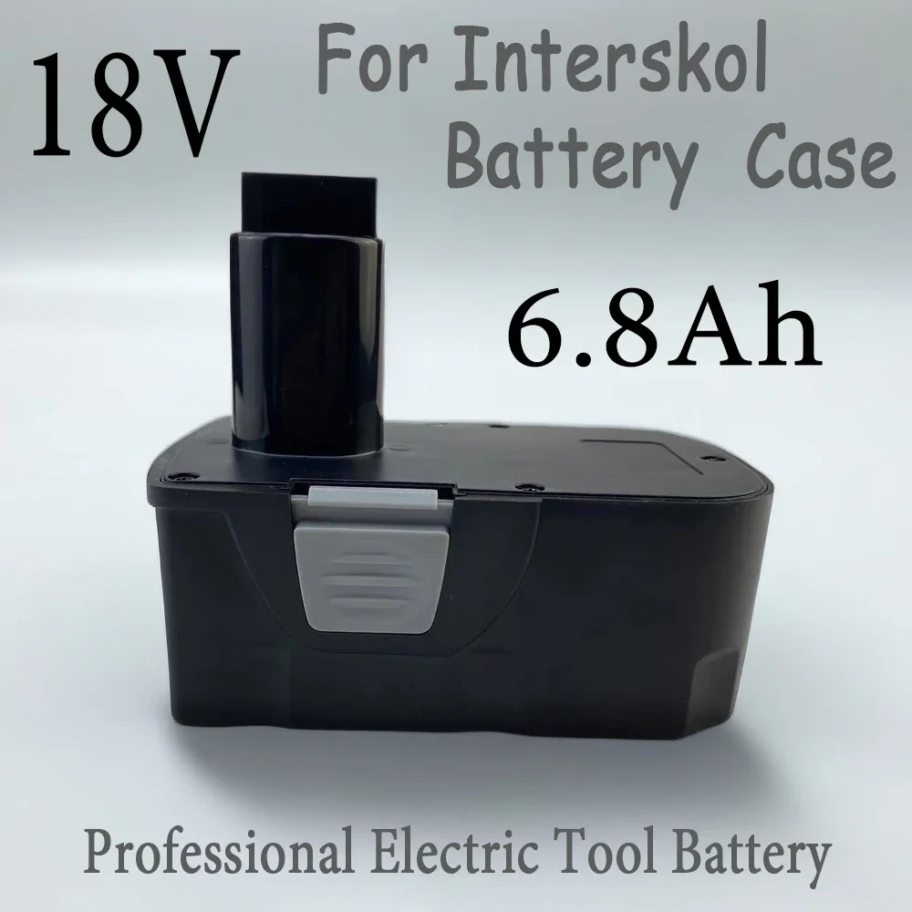 18V 6800mAh NI-CD Rechargeable Battery For interskol Suit for DA-18ER Power Tool Cordless Drill H18 Battery Replacement