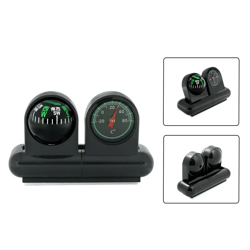 Waterproof ABS Multi-Purpose Sea Navigation Bracket Mount Compass Thermometer Hygrometer For Marine Boat Caravan Car Truck