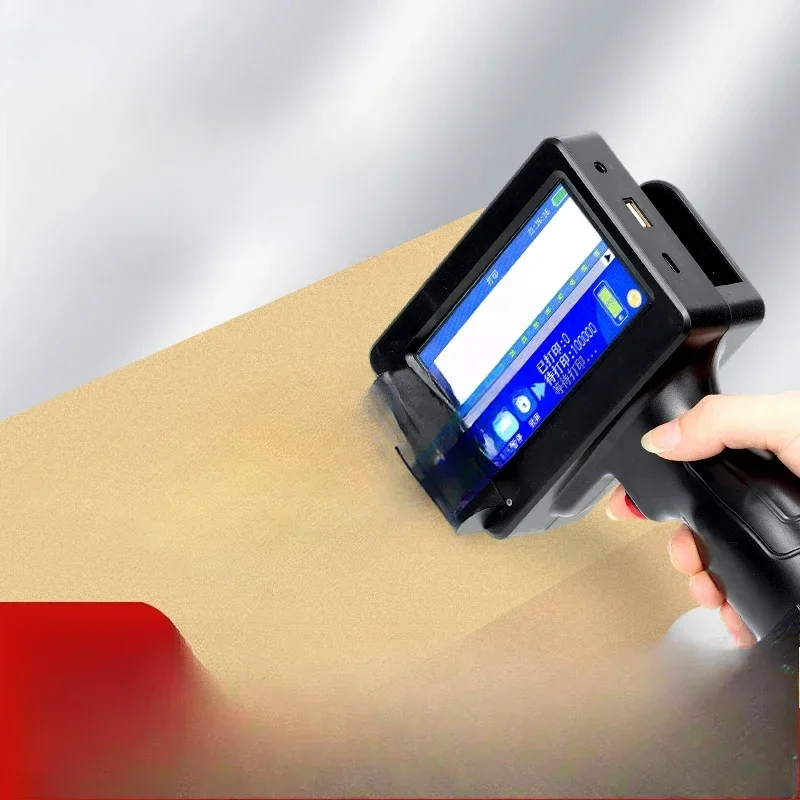 labeling product shelf life, fast-drying ink, intelligent and fully automatic, online printing, handheld coding machine English