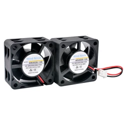 WN4020-12B 4cm 40mm fan 40x40x20mm DC12V 0.06A 0.10A 2pin 6500/8500rpm Dual Ball Bearing Cooling Fan for Chassis 1U Power Supply