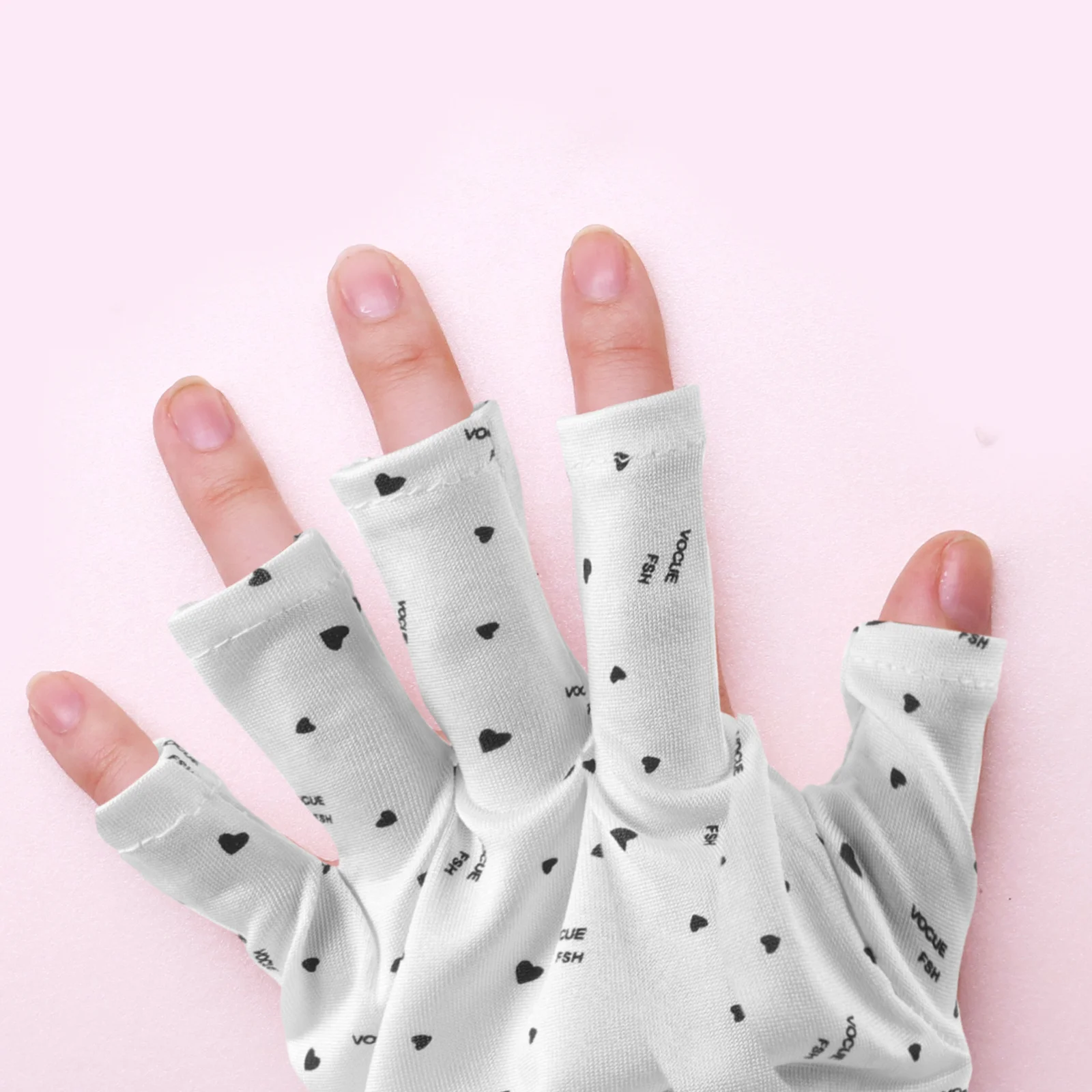 

AUTSUPPL UV Gel Manicure Gloves Anti UV for Women Comfortable Nails Care