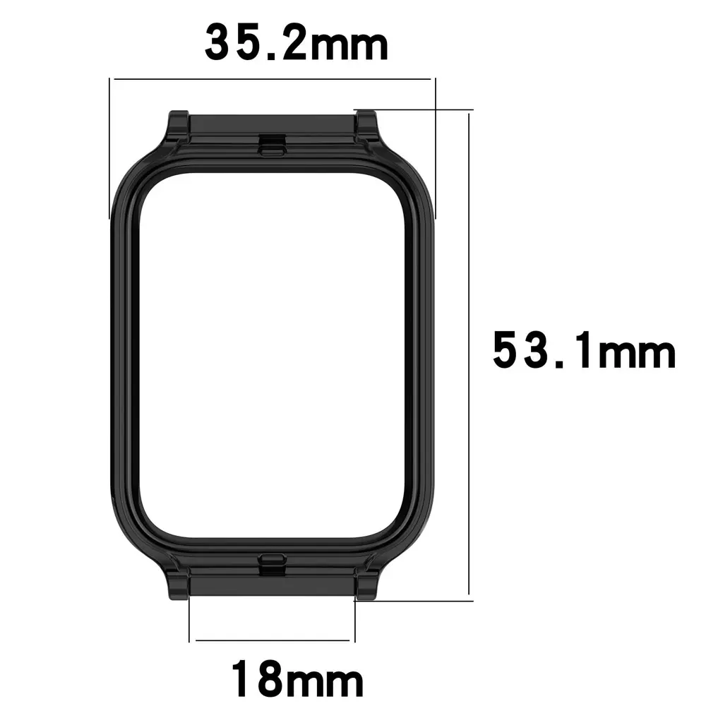 Funda para Xiaomi Mi Band 9 Pro, funda protectora dura de PC para parachoques, fundas de 18mm para Xiaomi Mi Band9 Pro, accesorios