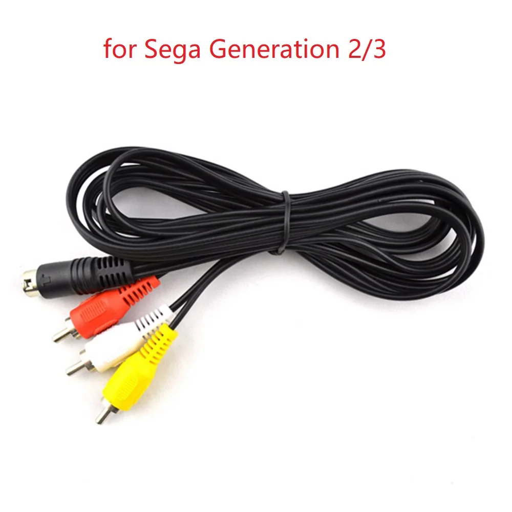 สำหรับ Sega 1สาย AV เจนเนซิส1สาย AV สำหรับ Sega 2/3 Generation AV