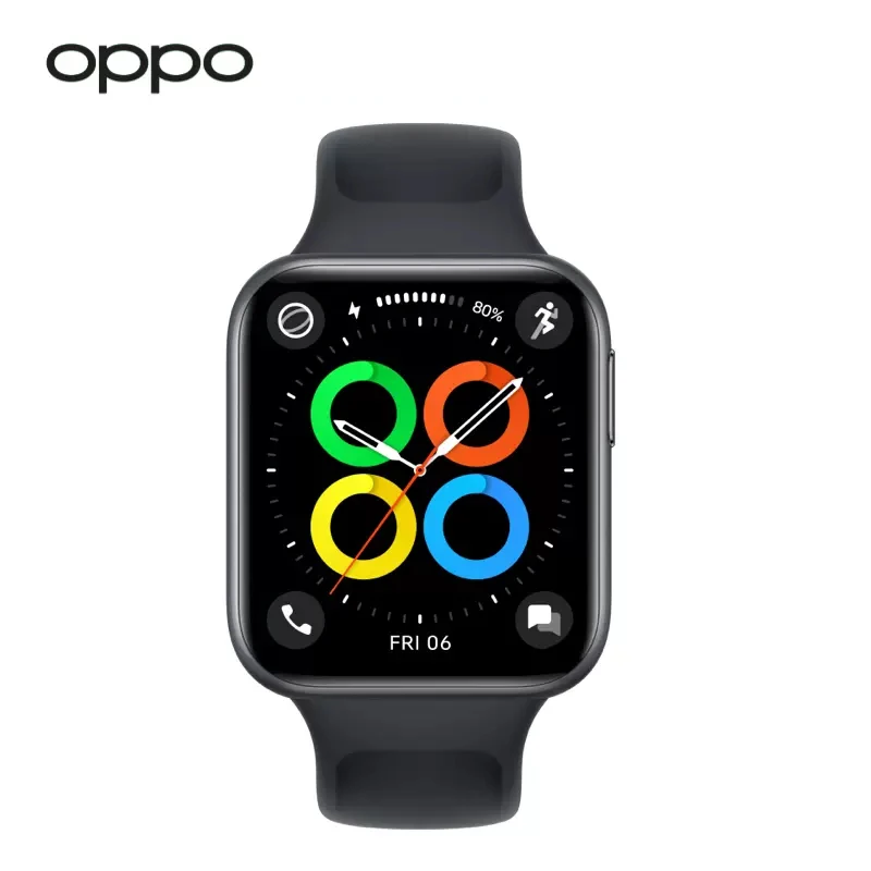 Original OPPO Watch SE SmartWatch 1.75 AMOLED Screen  4100 Blood Oxygen Hear Rate Sensor Watch 400mA Battery GPS Watch for men