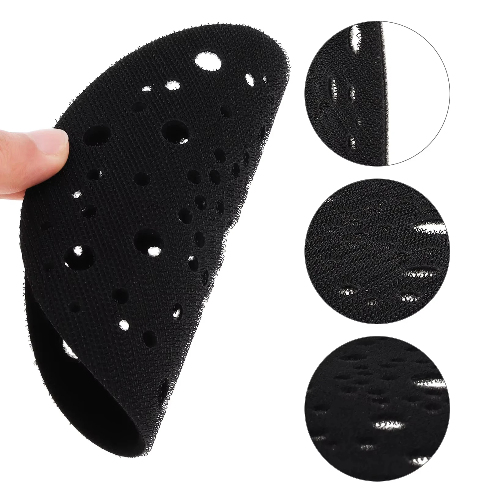 6 Inch(150mm) Ultra-thin Surface Protection Interface Pad for Sanding Pads and Hook&Loop Sanding Discs