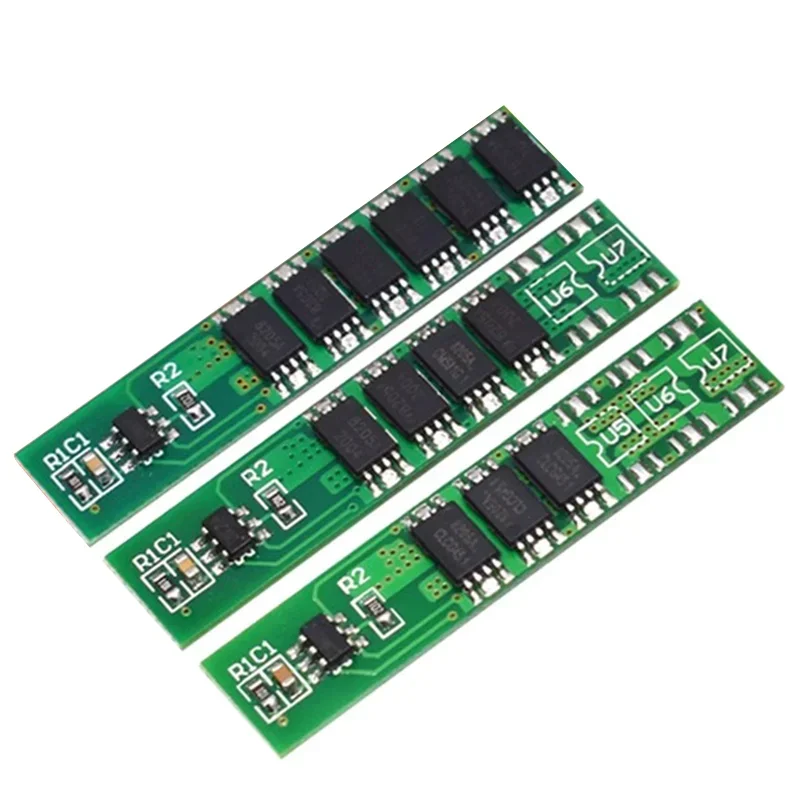 1S 7.5A 10A 15A 3.7V Li-ion 3 4 6MOS BMS PCM Battery Protection Board PCM for 18650 Lithium Lion Battery