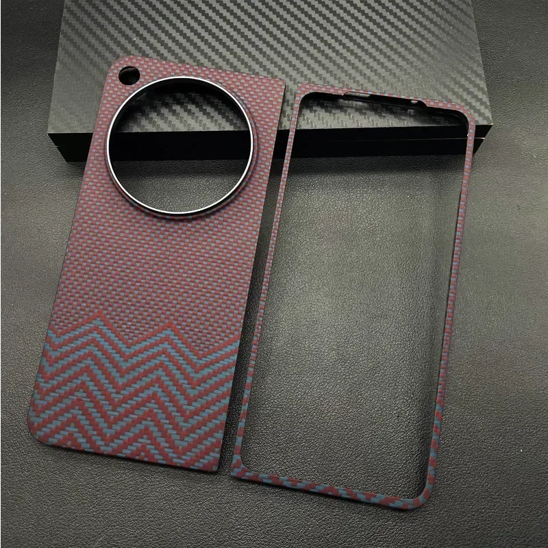 Real 600D Aramid Carbon Fiber Protector Phone Case Cover On For OPPO Find N3 / One plus Oneplus Open 5G Fold Global FindN3 N 3