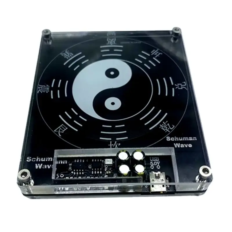AB33-1 PCS Pure Sine Wave Signal Earth Resonant Frequency Schumann Wave Generator ABS Low Frequency Pulse Generator