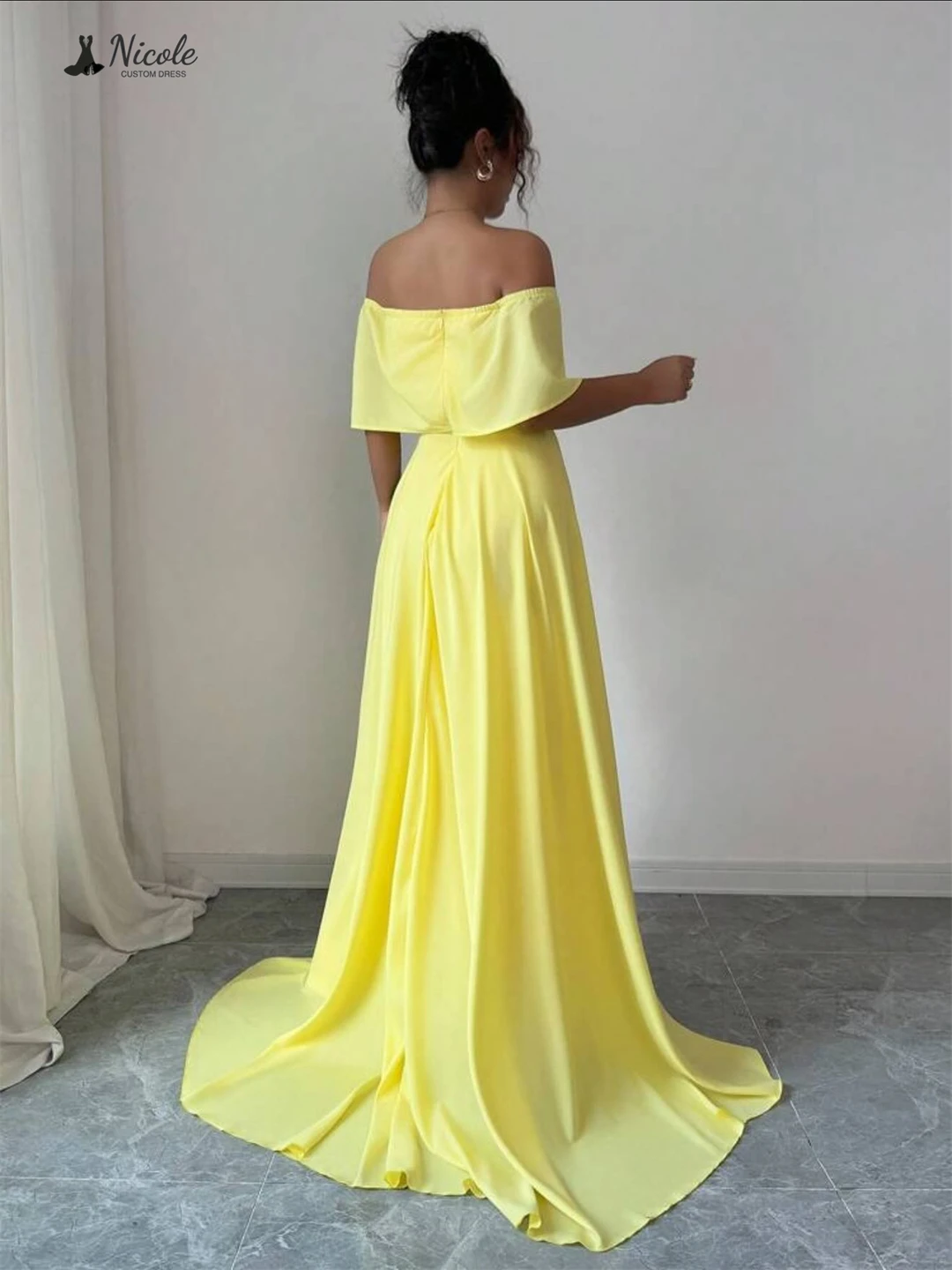 Nicole ligne une Robe De Cocktail Femme sur mesure robes De soirée élégantes pour les femmes Robe De soirée Femme Robe De bal